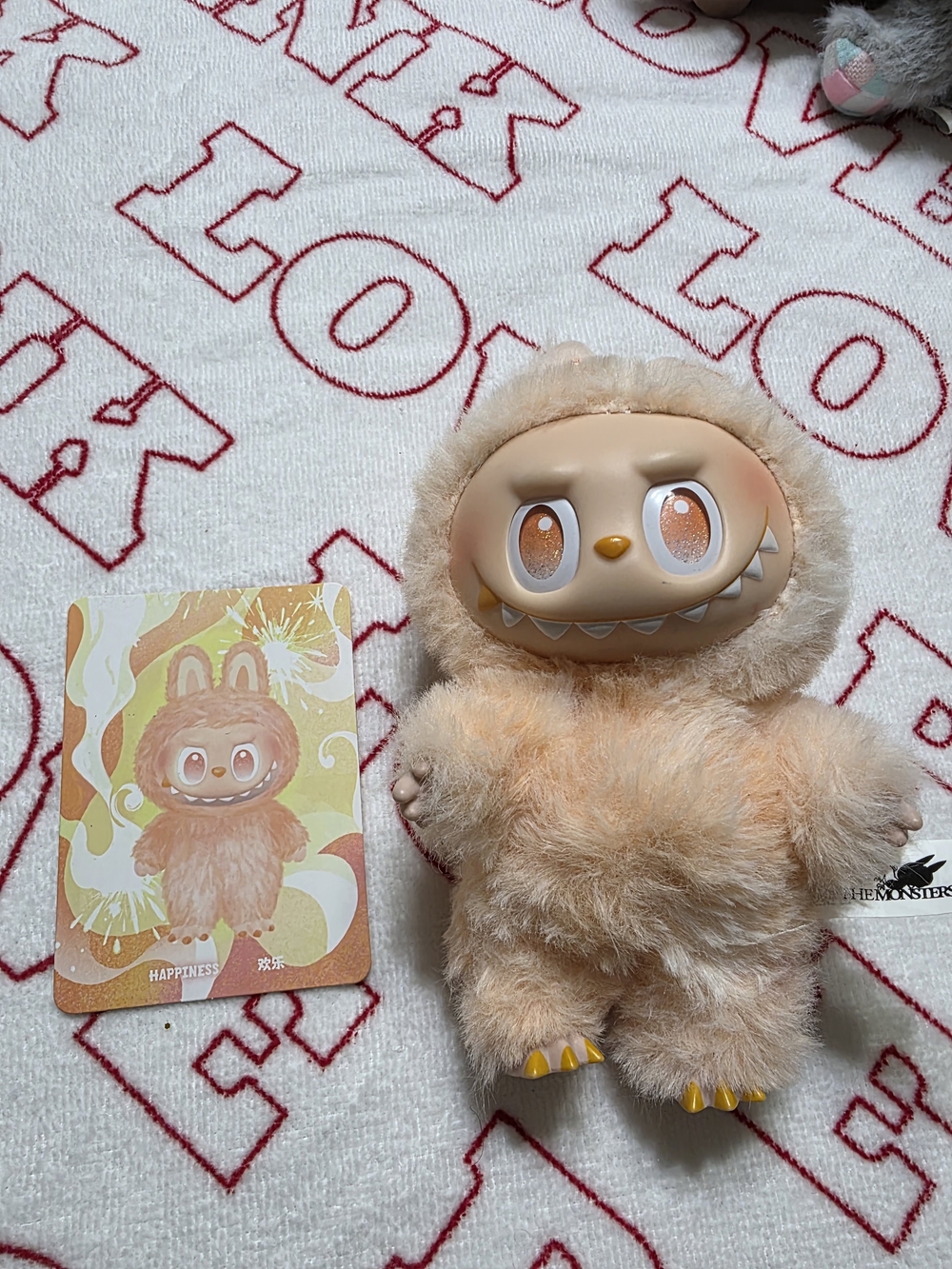 Monster Labubu Big Into Energy Happiness